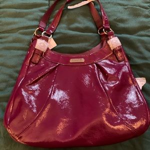 Authentic coach purse & matching wristlet & wallet